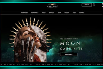 build spiritual wordpress website with booking, astrology tarot reading website