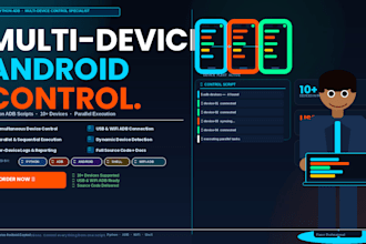 create android automation scripts multi device control using python adb system