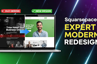 revamp squarespace website redesign edit and update squarespace