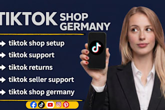 setup and manage germany tiktok shop dropshipping product listings