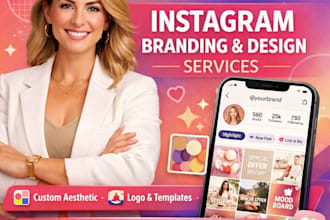 create professional instagram visual identity