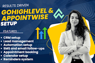 setup gohighlevel appointwise lead management follow ups booking landing pages