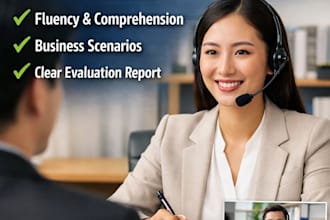 test your candidates mandarin speaking skills