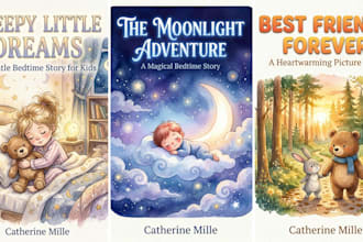 illustrate a children book in watercolor hand drawn art