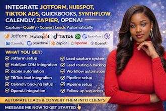 create advanced jotform or typeform with logic automation and integration