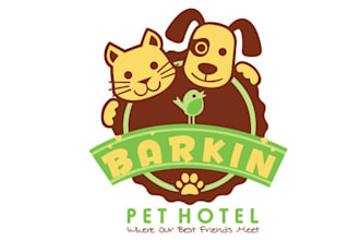 design amazing pet hotel logo for your business