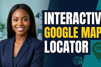 add an interactive google maps store locator in your website