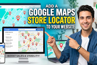 add a google maps store locator to your website
