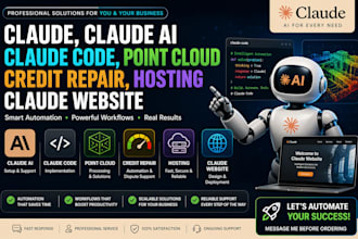 claude claude ai claude code point cloud credit repair hosting claude website