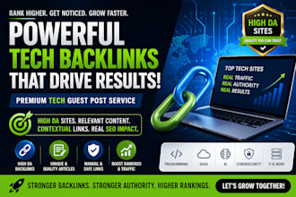build powerful tech backlinks with tech guest post