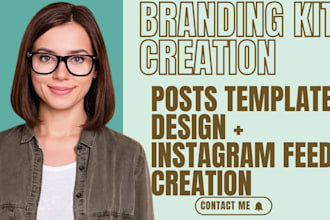 create a professional brand identity kit with logo, colors, and fonts