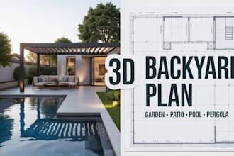garden plan, landscape design, outdoor layout backyard plan