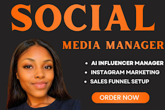 do social media manager and instagram virtual assistant for ai influencer model