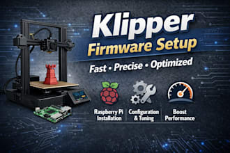 install and configure klipper firmware for your 3d printer