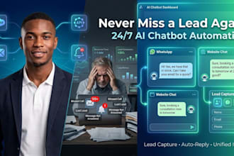 build an ai chatbot using manychat, tidio, landbot for your business