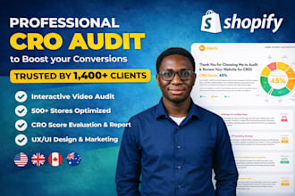 do cro audit cro online sales website cro shopify cro audit shopify review