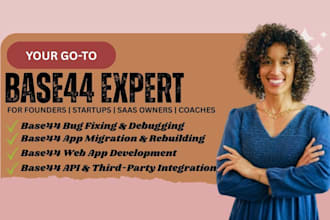 base44 expert build base44 saas app base44 web app base44 bug fixing base44