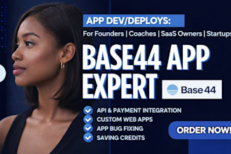 base44 bug fixing base44 expert base44 integrations base44 migration base44 ai