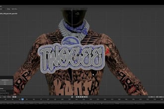 create custom full upper body tattoo for fivem characters