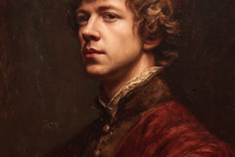 renaissance art oil painting portrait