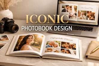 design iconic magazine yearbook tribute book memory book photo book photo album