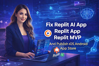 fix replit ai app replit app replit mvp publish ios android app store play store