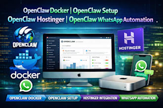 openclaw docker openclaw setup openclaw hostinger open claw whatsapp automation