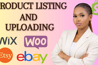 do shopify product listings, product upload and seo to boost shopify sales
