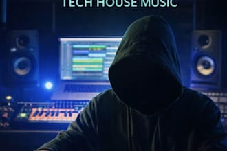 be your ghost music producer for edm, house music, deep music, tech house music