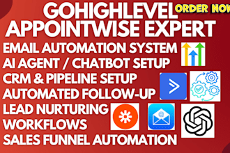 gohighlevel activecampaign ai agent automation workflow ghl email marketing CRM