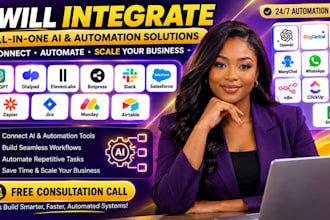 integrate openai ringcentral manychat whatsapp ghl n8n clickup calendly sheets