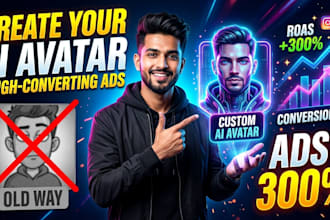 make custom ads and ai avatar in 24 hours