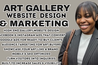 art gallery website artist portfolio website art marketing art sales marketing