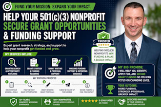 501c3 nonprofit, grant opportunities and funding support fast
