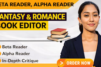 beta reader fantasy, alpha reader, romance beta reader, fantasy book editor