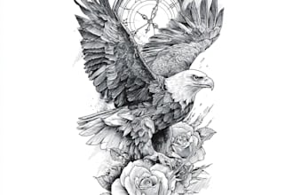 design full sleeve tattoo, custom realistic tattoo design