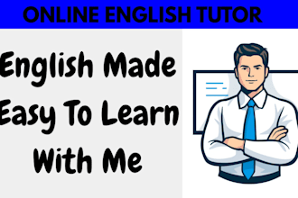 tutor on english language how to read and write
