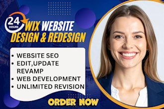 fix wix website issues edit update or redesign wix website as wix expert in 24hr
