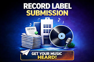 do record label submission to top active record labels to get signed