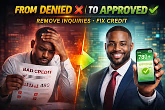 repair credit, remove inquiries and boost score across all 3 bureaus