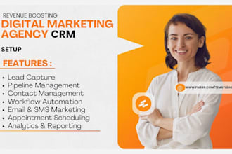 setup gohighlevel hubspot salesforce zoho pipedrive activecampaign freshsales