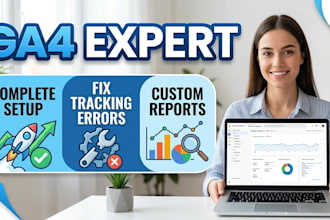 set up google analytics 4 ga4 and create custom reports