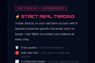 build a custom deriv trading bot with live tick analysis
