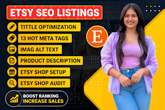 rank etsy SEO listings to boost etsy sales