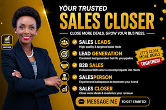 sales closer sales leads for b2b sales and lead generation
