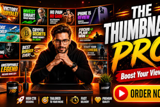 create viral youtube thumbnails for your channel