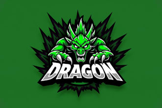 make eye catching devil dragon logo only 12 hours