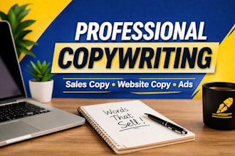 create engaging and sales focused copywriting
