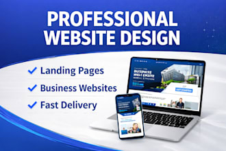 create a modern business website