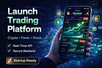 develop crypto trading app forex trading app stock trading app